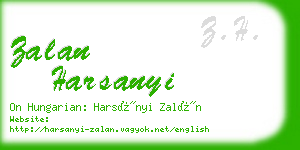 zalan harsanyi business card